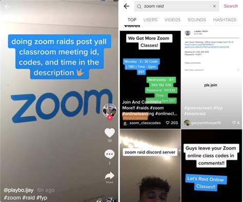 Suspending and Reporting. . Zoom bomb codes